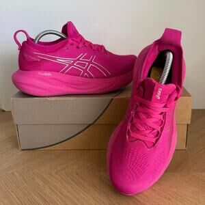 Asics Gel Nimbus 25 ‘Pink Rave’ Women Running Sneakers 1012B356- SZ 6